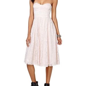 NastyGal Motel Pastel Bloom Dress